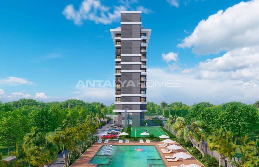 Strandnahe Wohnungen In Einem Brandneuen Projekt In Alanya Türkei 2