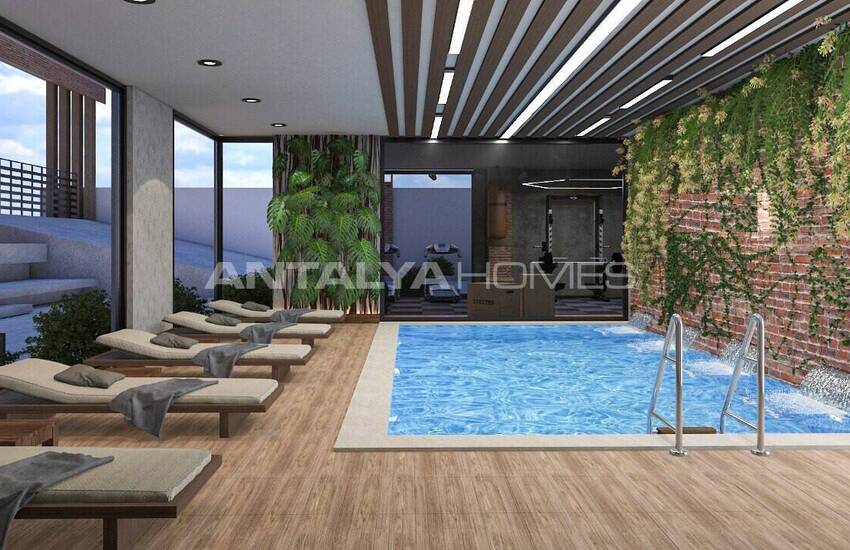 Alanya'da Denize Yakın Havuzlu Sitede Manzaralı Şık Daireler 6