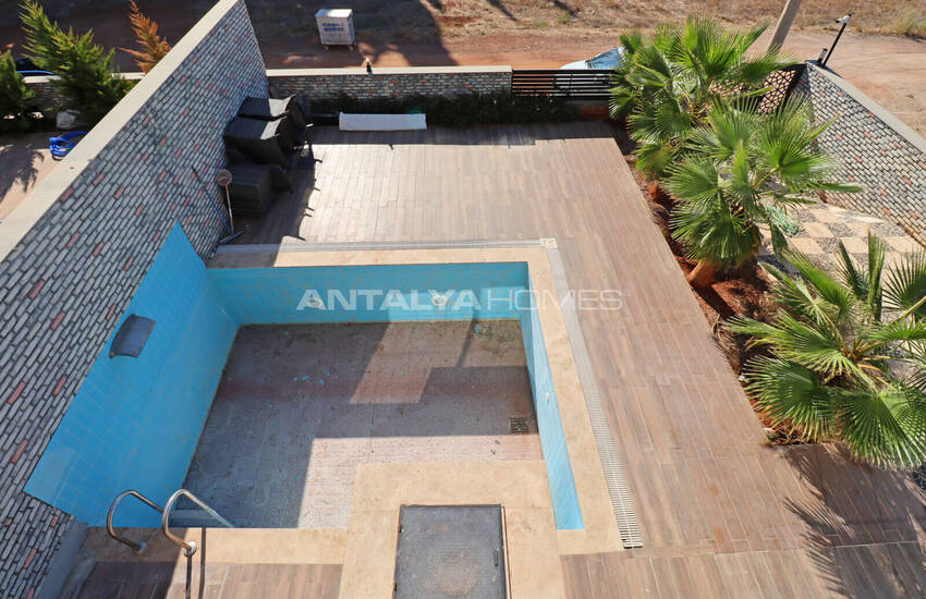 Möbliertes Triplex-haus Mit Naturblick In Döşemealtı Antalya 12