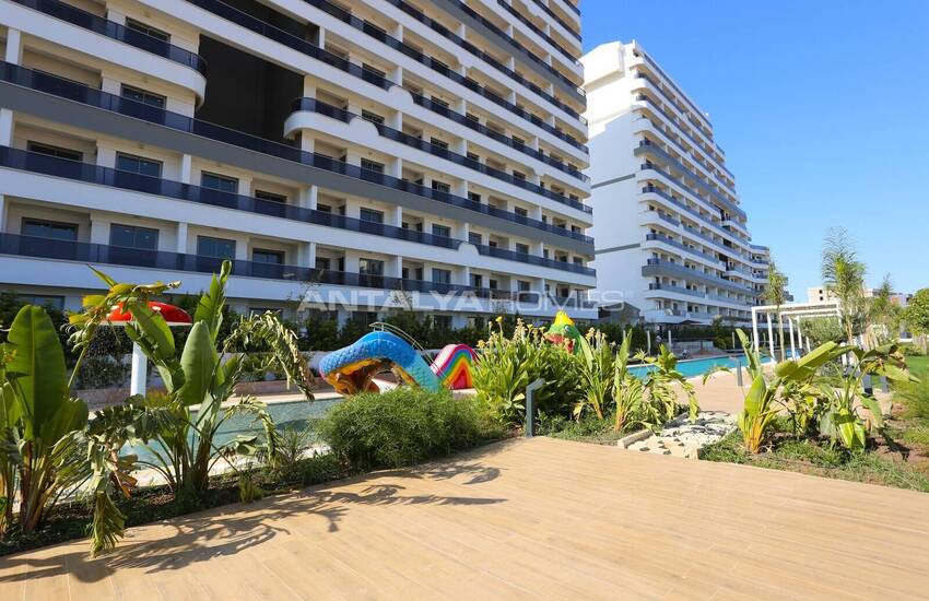 Квартиры в комплексе с богатыми удобствами в Анталье Алтынташе 11