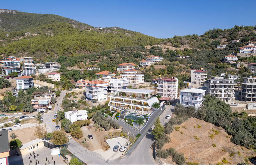 Detached Sea and Castle View House in Alanya Antalya 17