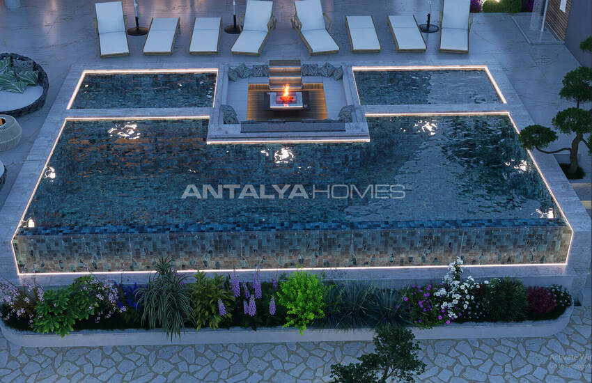 Detached Sea and Castle View House in Alanya Antalya 12