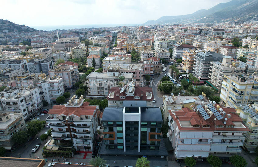 Elegante Wohnungen 400 M Vom Meer Entfernt In Alanya Zentrum 2