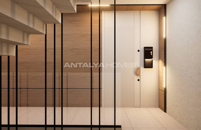 آپارتمان های شیک در یک مجتمع با استخر در نزدیکی دریا در فنر آنتالیا 4