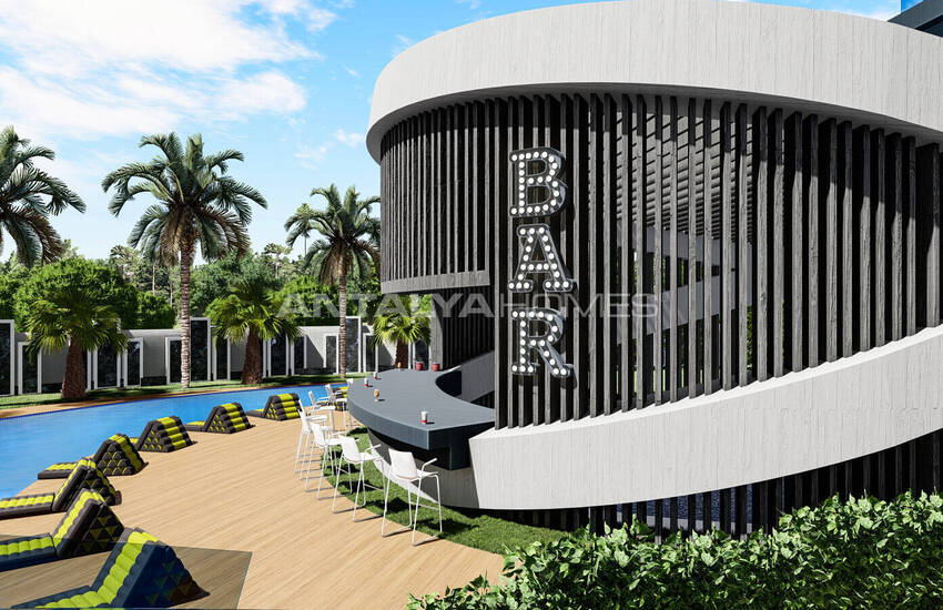 Stylish Flats in an Extensive Project in Alanya Avsallar 18