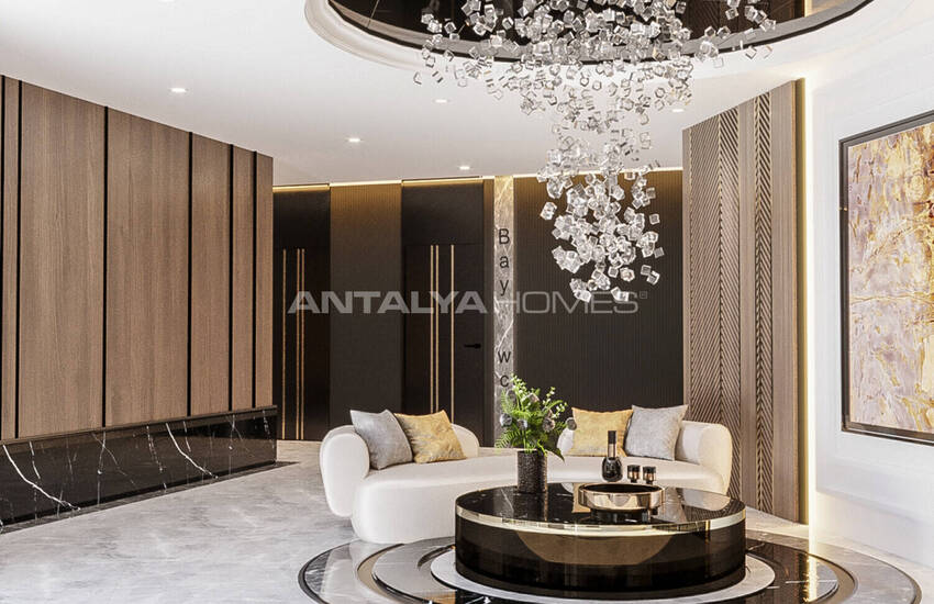 Stylish Flats in an Extensive Project in Alanya Avsallar 23
