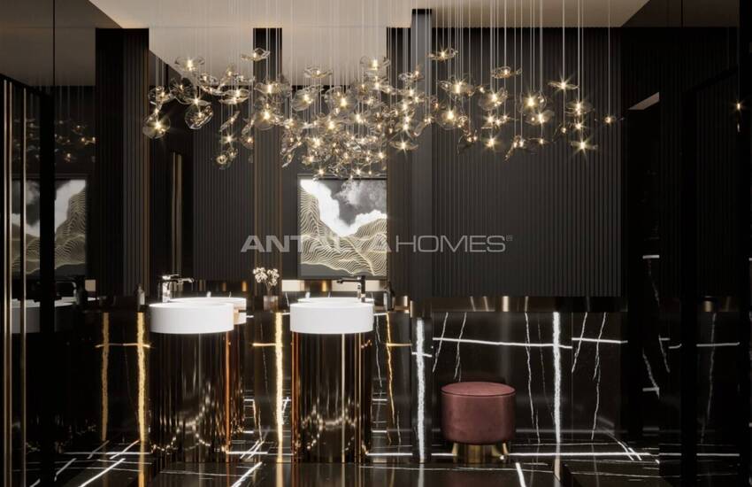 Stylish Flats in an Extensive Project in Alanya Avsallar 25