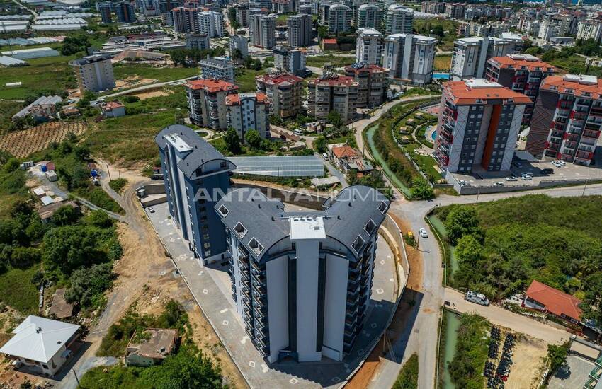 Stylish Flats in an Extensive Project in Alanya Avsallar 6