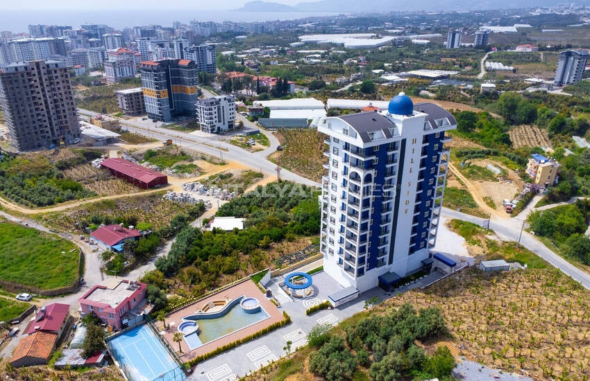 Wohnungen Mit Meer- Und Stadtblick, Pool Und Parkplatz In Alanya 4