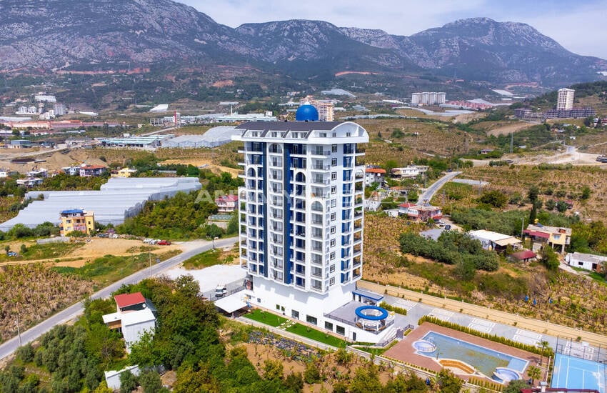 Wohnungen Mit Meer- Und Stadtblick, Pool Und Parkplatz In Alanya 2