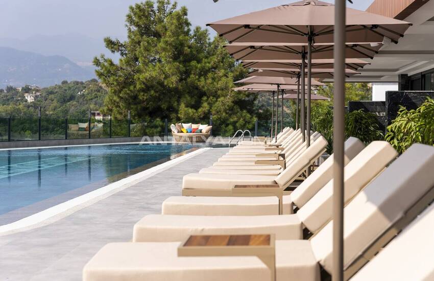 Lägenheter Med Havsutsikt Och Stadsutsikt Och Pool I Alanya 14