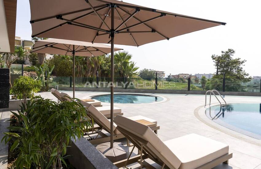 Meer- Und Stadtblick-wohnungen In Einer Anlage Mit Pool In Alanya 16