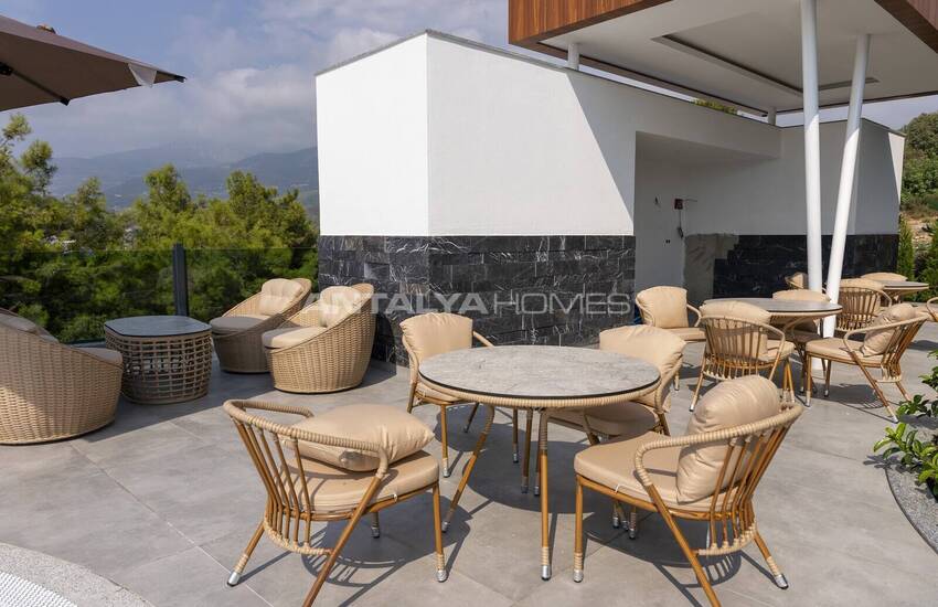 شقق مطلة على البحر والمدينة في مجمع مع مسبح في ألانيا 5