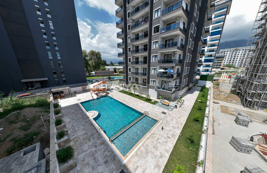 Apartments Mit Pool Und Fitnessstudio In Alanya Mahmutlar