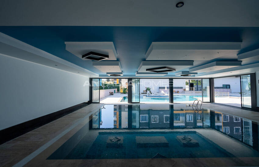 Квартиры под ключ в комплексе возле пляжа в Алании 16