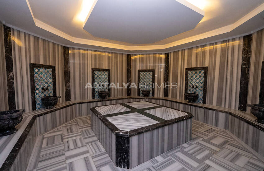 Квартиры под ключ в комплексе возле пляжа в Алании 21