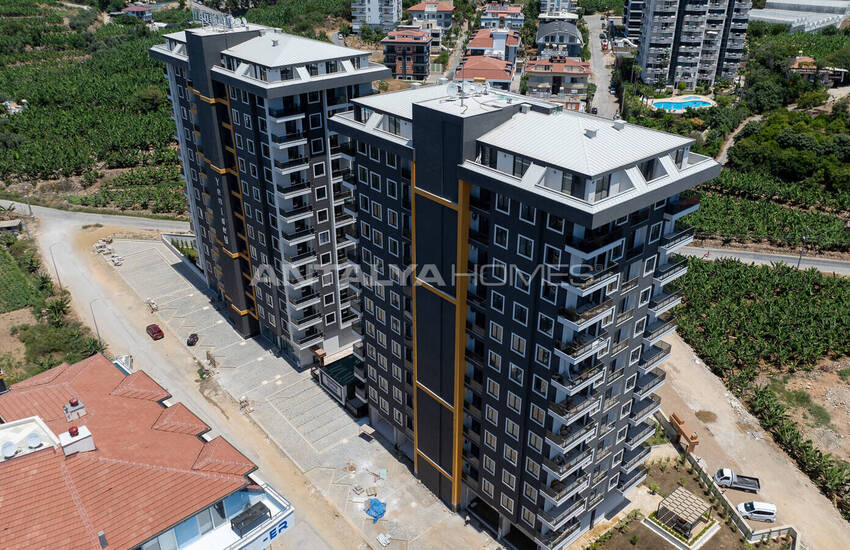 Квартиры под ключ в комплексе возле пляжа в Алании 7