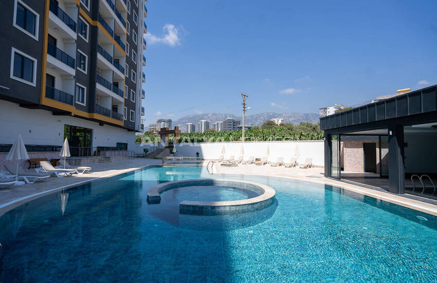 Квартиры под ключ в комплексе возле пляжа в Алании 4