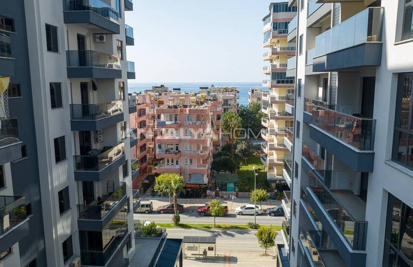 Wohnungen In Einem Komplex Mit Panoramablick In Alanya Mahmutlar 1