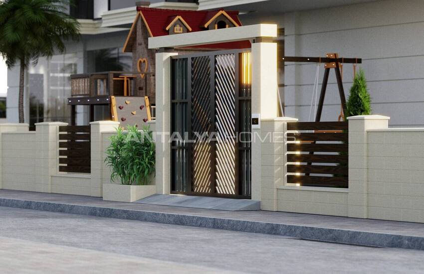 Properties in a Project 300 M From the Sea in Alanya 4