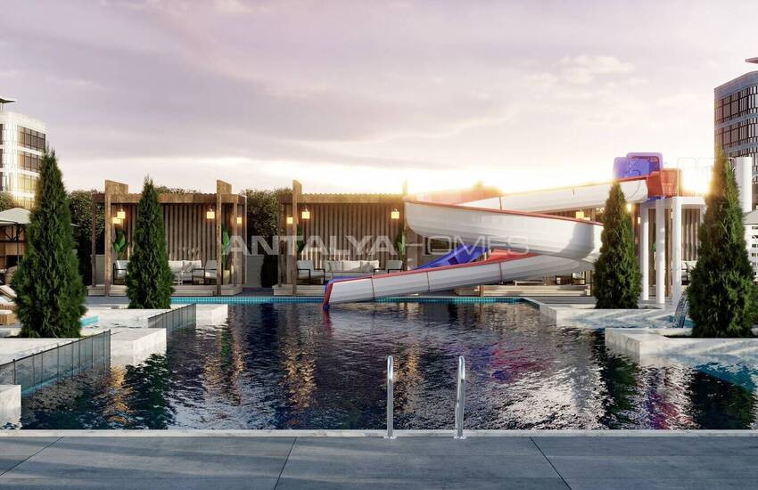 Properties in a Project 300 M From the Sea in Alanya 2