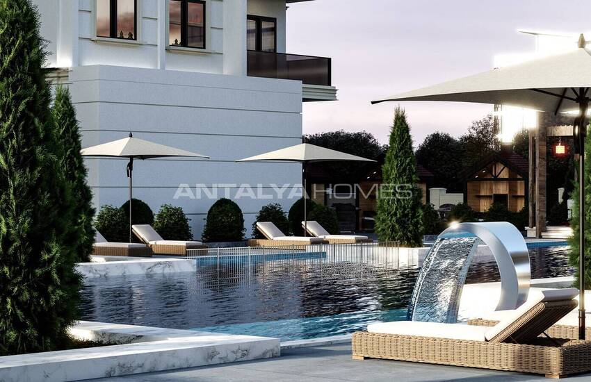 Properties in a Project 300 M From the Sea in Alanya 1