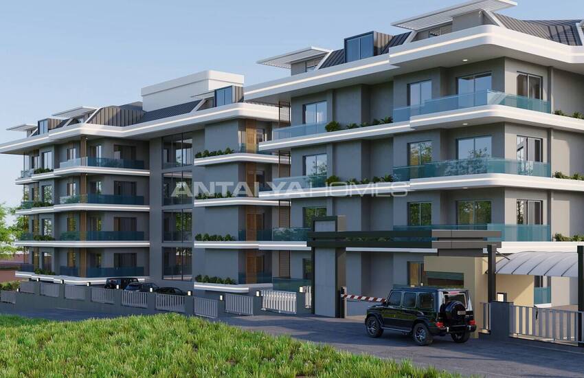 Maison Individuelle Avec Vue Sur La Mer Et Piscine Privée À Alanya 2