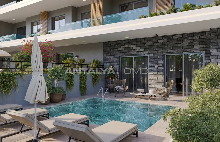 Maison Individuelle Avec Vue Sur La Mer Et Piscine Privée À Alanya 10