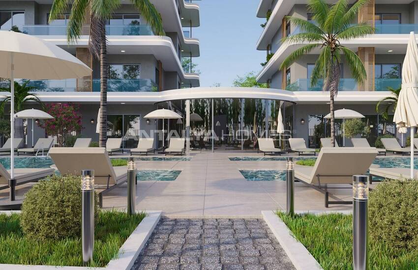 Maison Individuelle Avec Vue Sur La Mer Et Piscine Privée À Alanya 13
