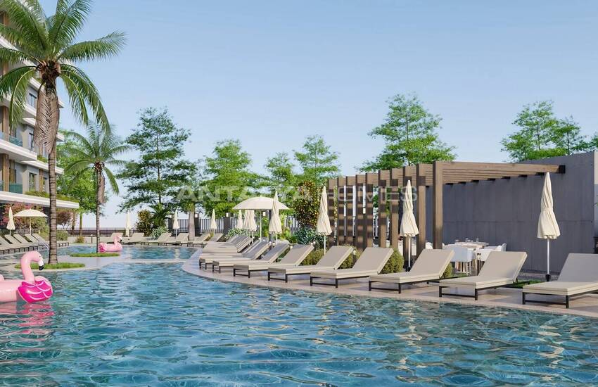 Maison Individuelle Avec Vue Sur La Mer Et Piscine Privée À Alanya 8
