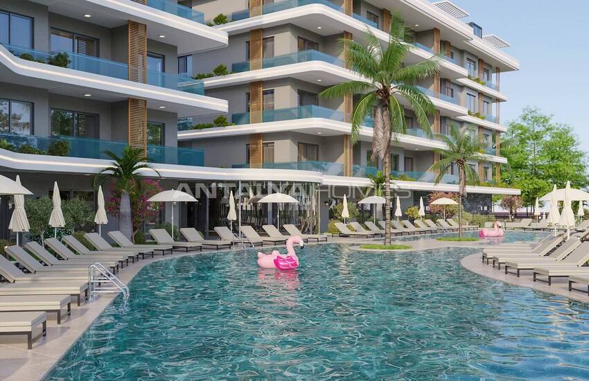 Maison Individuelle Avec Vue Sur La Mer Et Piscine Privée À Alanya 9