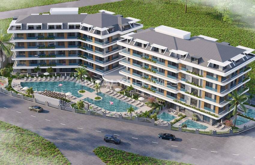 Maison Individuelle Avec Vue Sur La Mer Et Piscine Privée À Alanya 5
