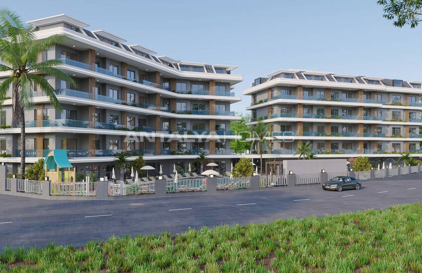 Maison Individuelle Avec Vue Sur La Mer Et Piscine Privée À Alanya 1