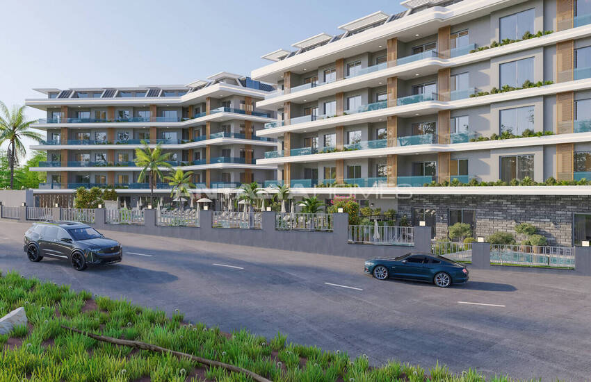 Maison Individuelle Avec Vue Sur La Mer Et Piscine Privée À Alanya 4
