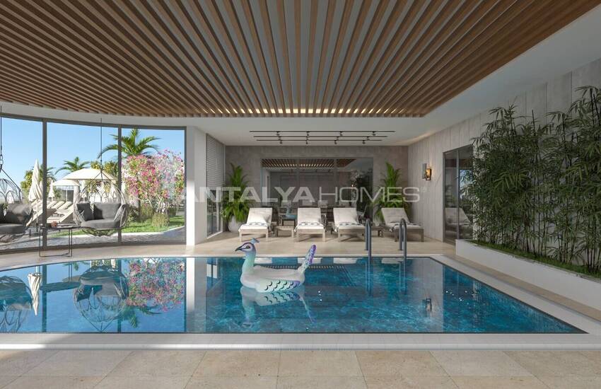 Maison Individuelle Avec Vue Sur La Mer Et Piscine Privée À Alanya 15