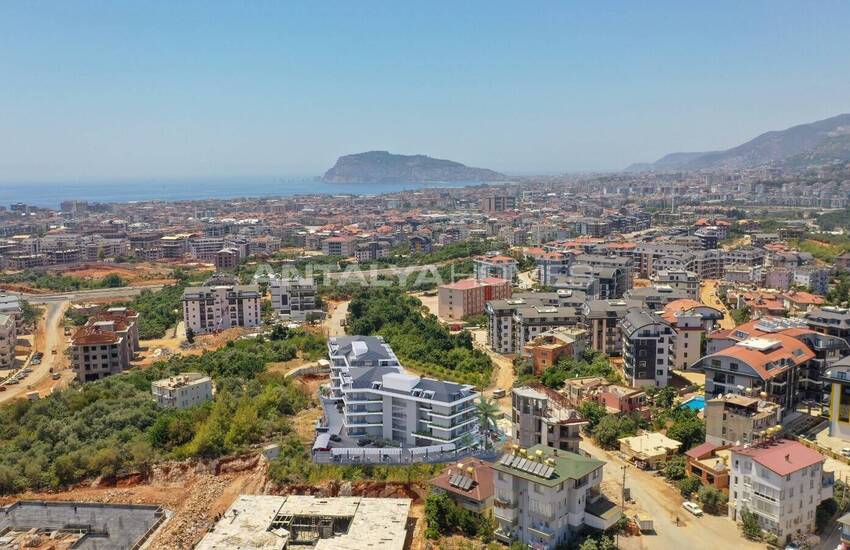Maison Individuelle Avec Vue Sur La Mer Et Piscine Privée À Alanya 6