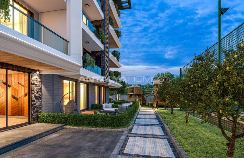 Appartements Élégants Avec De Nombreuses Équipements À Alanya Oba 7