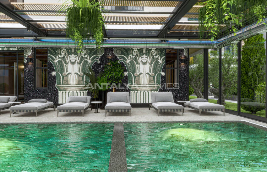 Appartements Élégants Avec De Nombreuses Équipements À Alanya Oba 15