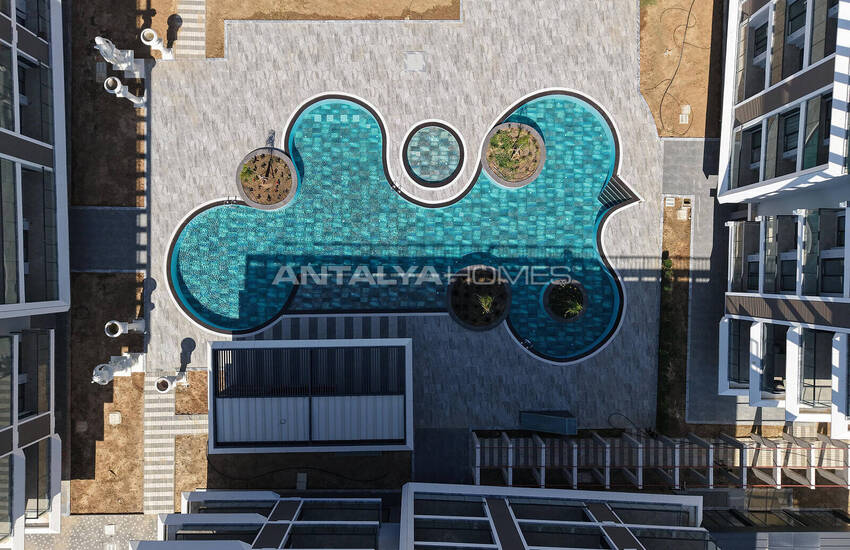 Snygga Lägenheter Med Omfattande Bekvämligheter I Alanya Oba 4