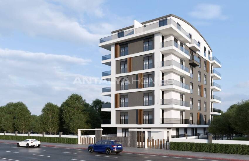 Stylish Flats with Parking Lot in Antalya Muratpaşa