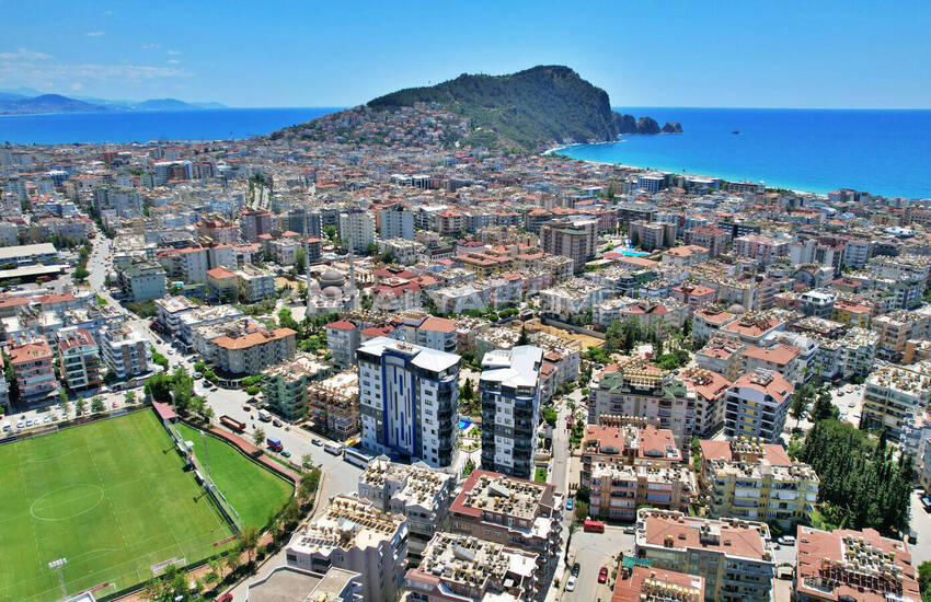 Alanya'da Sahile Yakın Havuzlu ve Otoparklı Daireler 2