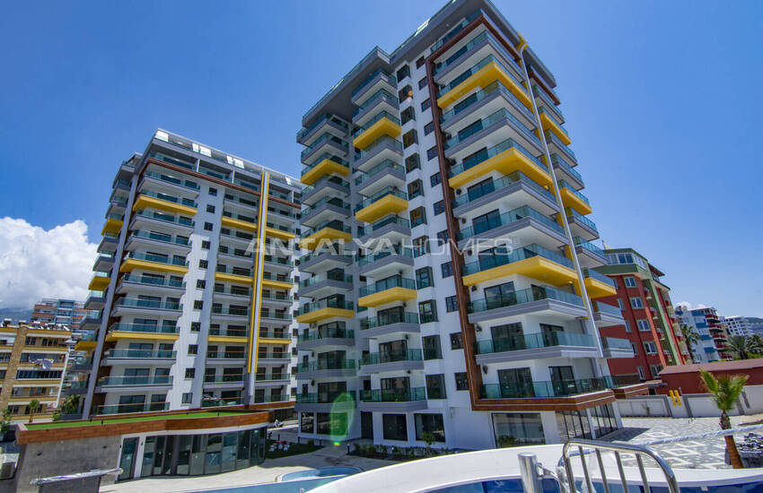 Lägenheter Med Havsutsikt I Ett Komplex I Mahmutlar Alanya 3