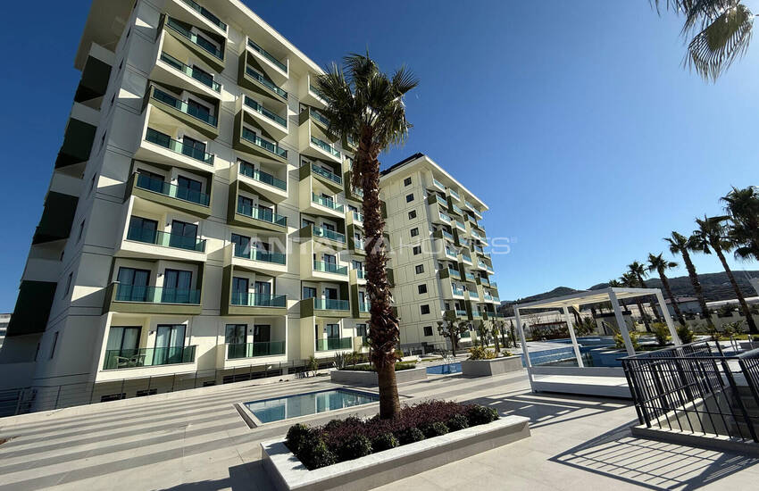 Möblerad Havsutsikt Takvåning Med Pool I Alanya 2