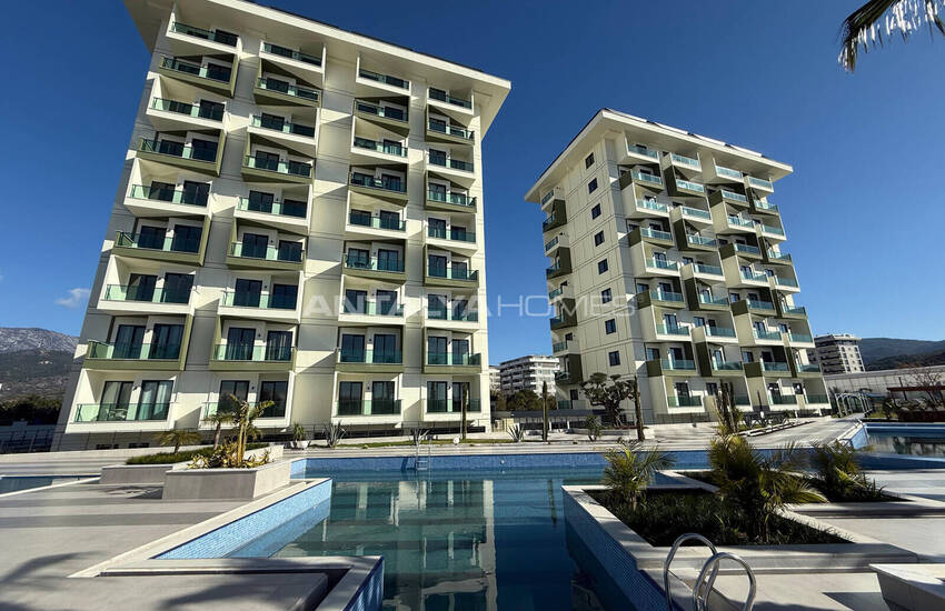 Möblerad Havsutsikt Takvåning Med Pool I Alanya 1
