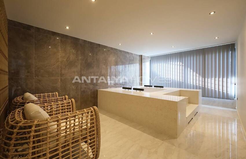 Möbliertes Penthouse Mit Meerblick Und Pool In Alanya 11