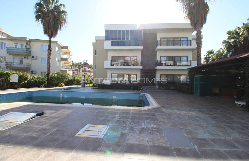 Möblierte 2-zimmer-wohnung In Einem Komplex Mit Pool In Belek 1