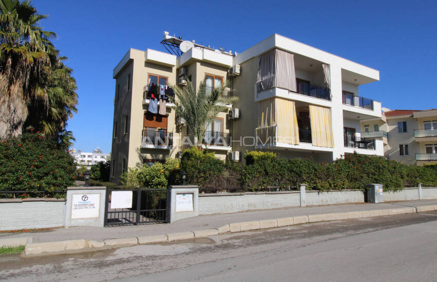 Möblierte 2-zimmer-wohnung In Einem Komplex Mit Pool In Belek 2