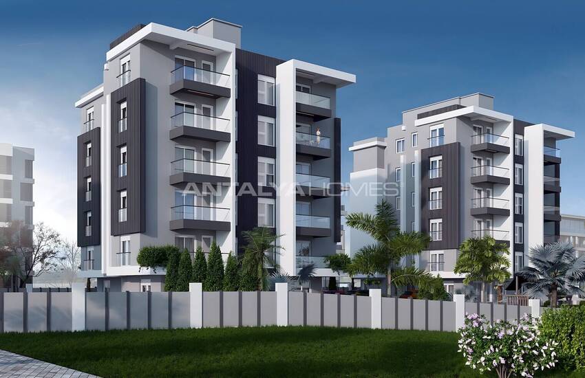 عقارات أنيقة في مجمع مع مسبح في أنطاليا كيبيز 1