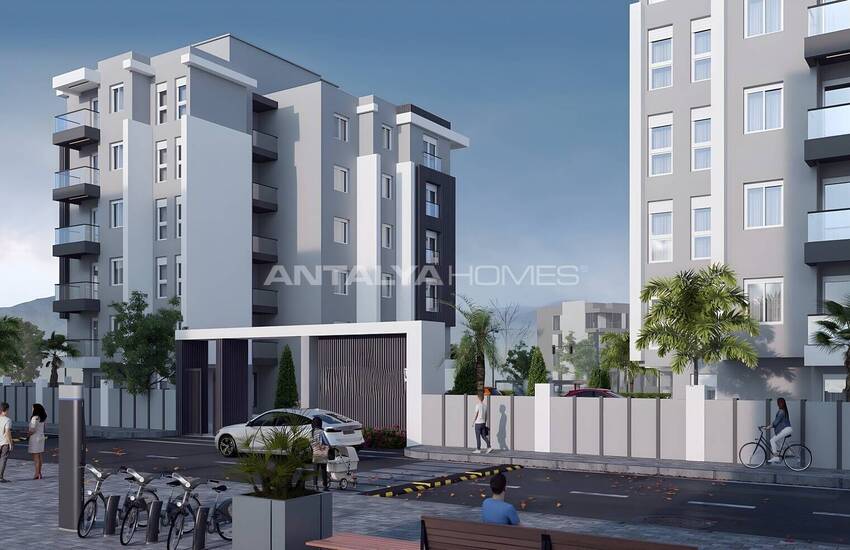 عقارات أنيقة في مجمع مع مسبح في أنطاليا كيبيز 3