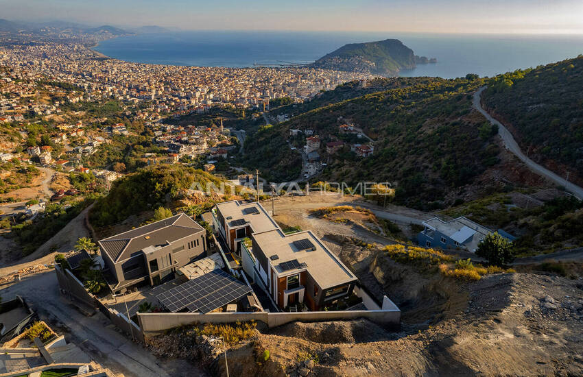 Stilfulla Hus Med Privata Pooler I Alanya 12